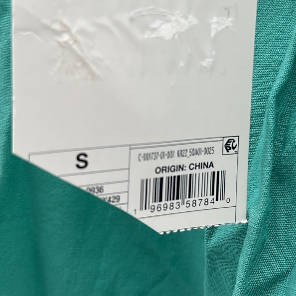 Women's Size S Green Tunic CLOSE OUT Knox Rose Clean Breathable Flow - Picture 3 of 3